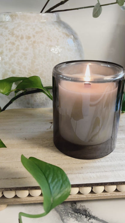Golden Amber & Wood | Luxury Soy Candle | Ember Collective